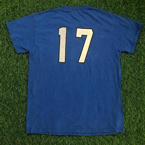 Blue ‘Kiss My Ace’ Volleyball Graphic Number Tee - Picture 2 of 3